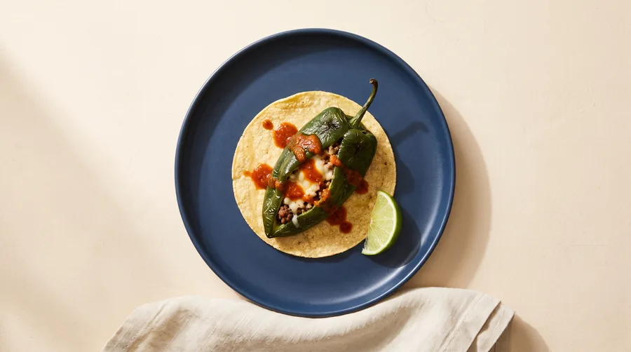 Taco de chile relleno